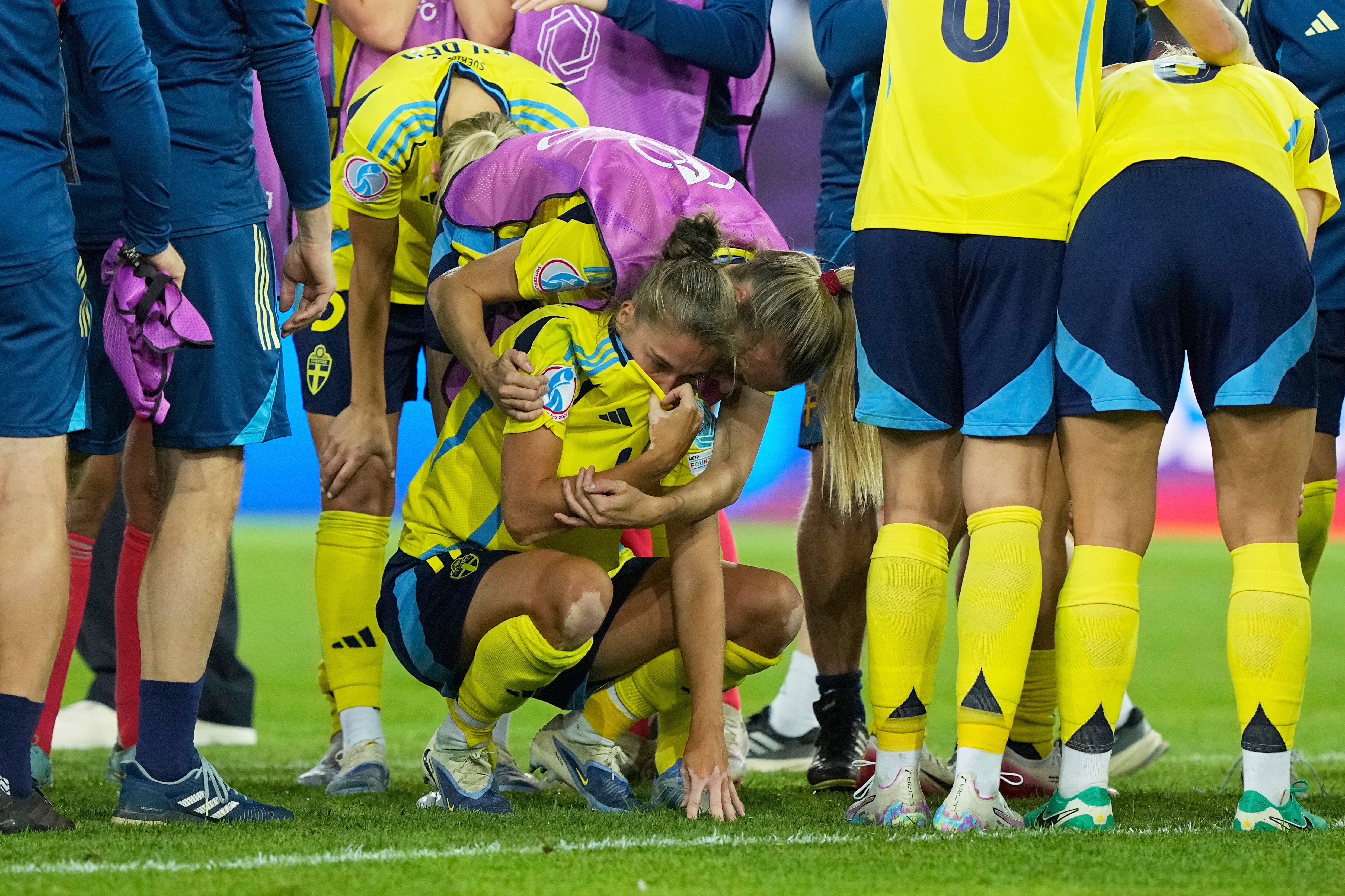 APTOPIX Euro 2025 Sweden England Soccer