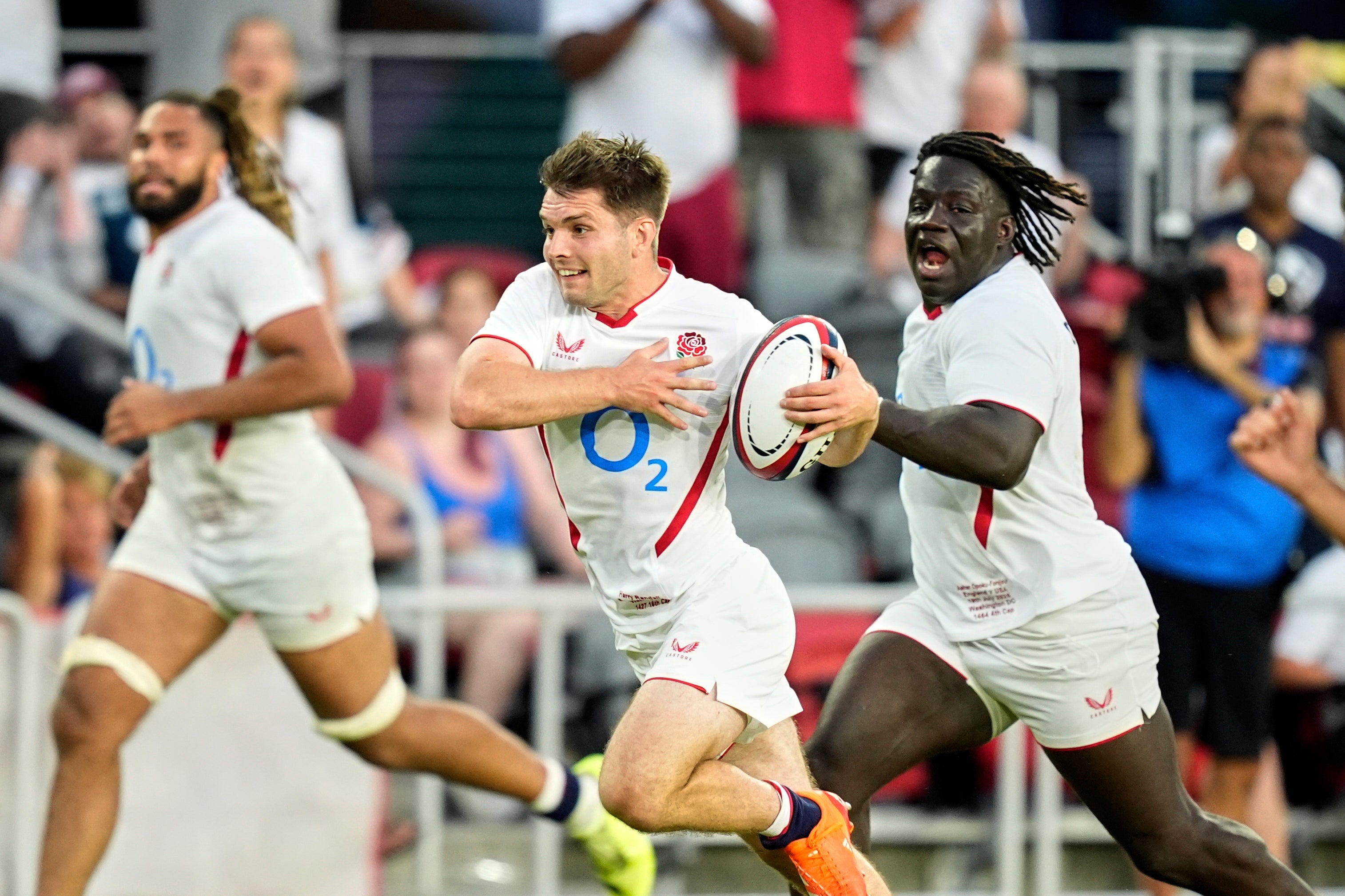Replacement scrum half Harry Randall got on the scoresheet
