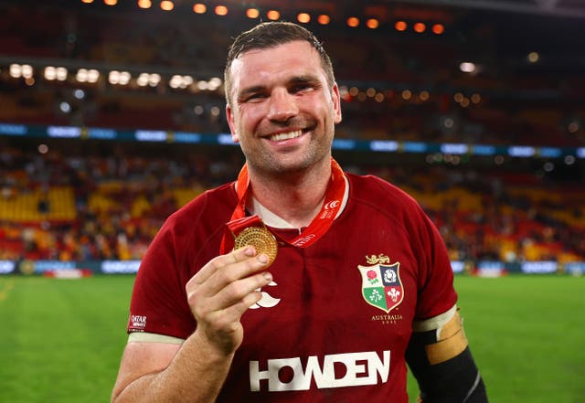 <p>Tadhg Beirne was named player of the match after the first Test in Brisbane</p>