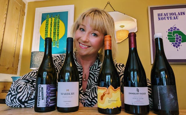 <p>Rosamund Hall shows the array of excellent pinot noir and chardonnay being made in Essex</p>