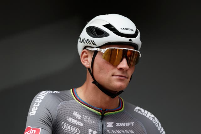 <p>Mathieu van der Poel se ve obligado a abandonar el Tour de Francia</p>