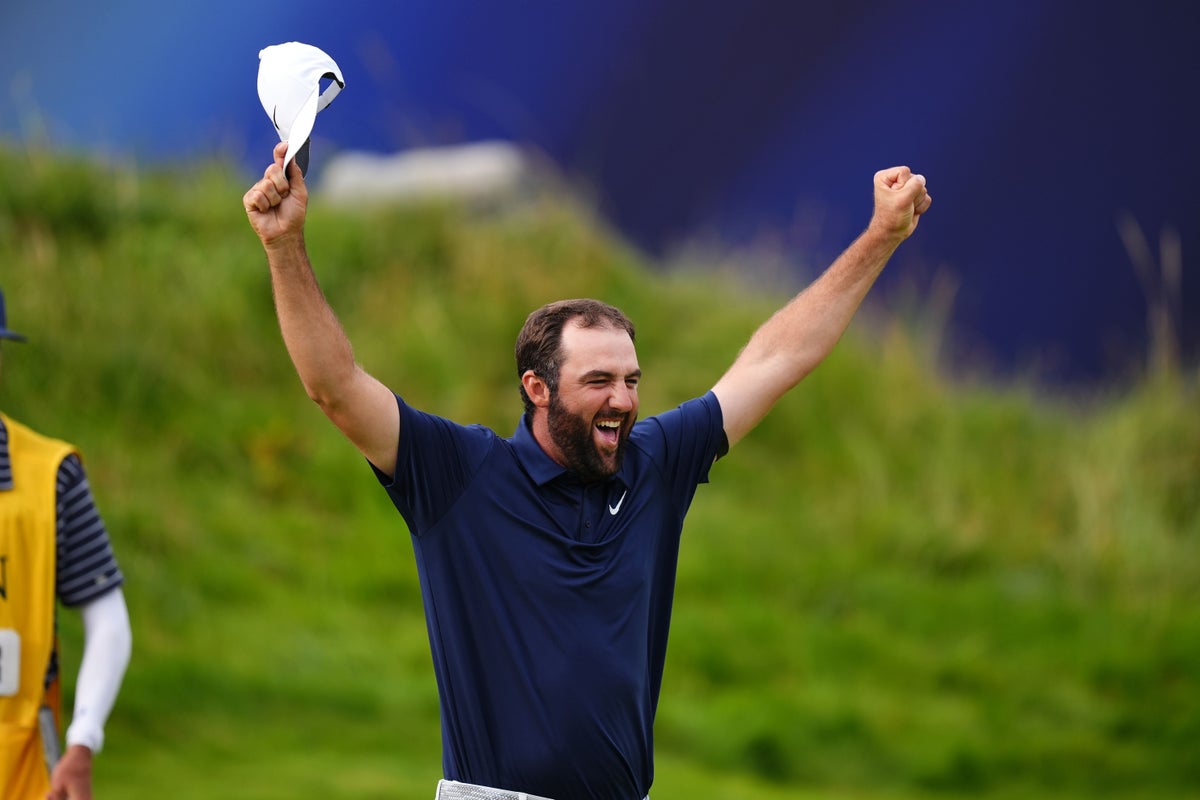 Scottie Scheffler strolls to Open title and third leg of career Grand Slam