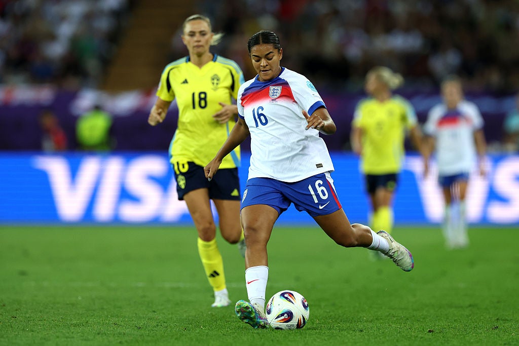 Carter has taken a step back from social media after revealing she has suffered racist abuse during Euro 2025