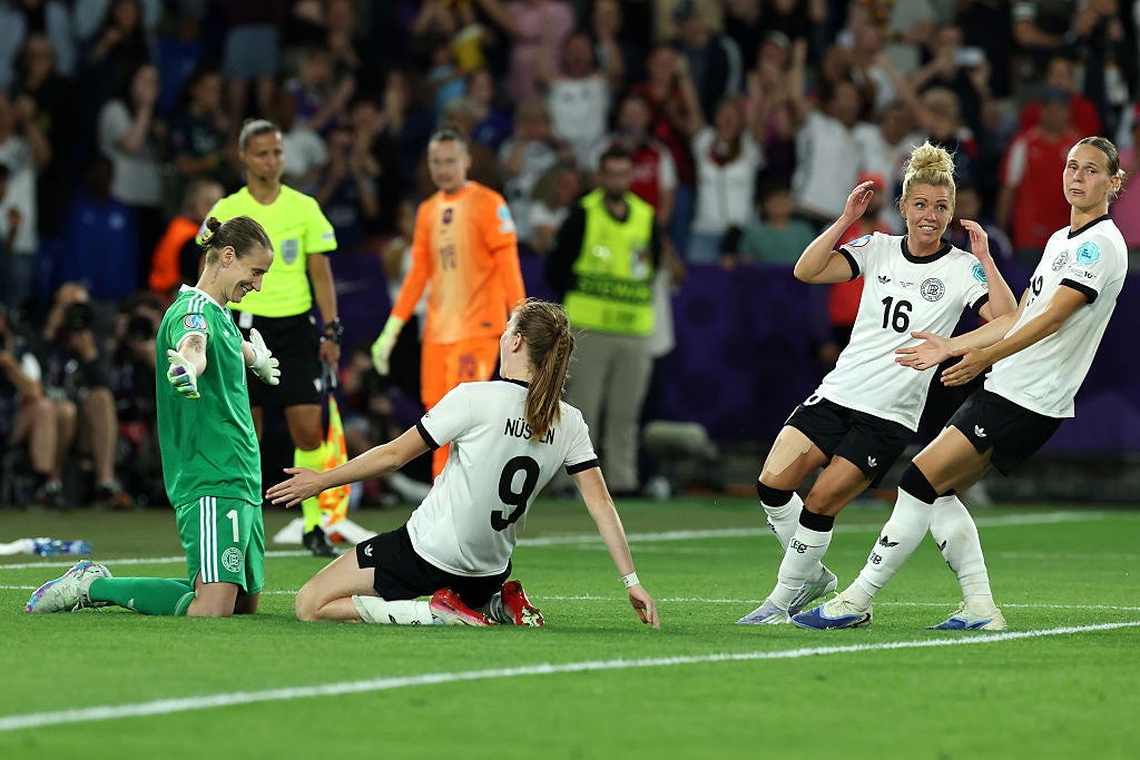 Berger’s heroics in the shoot-out sent Germany through