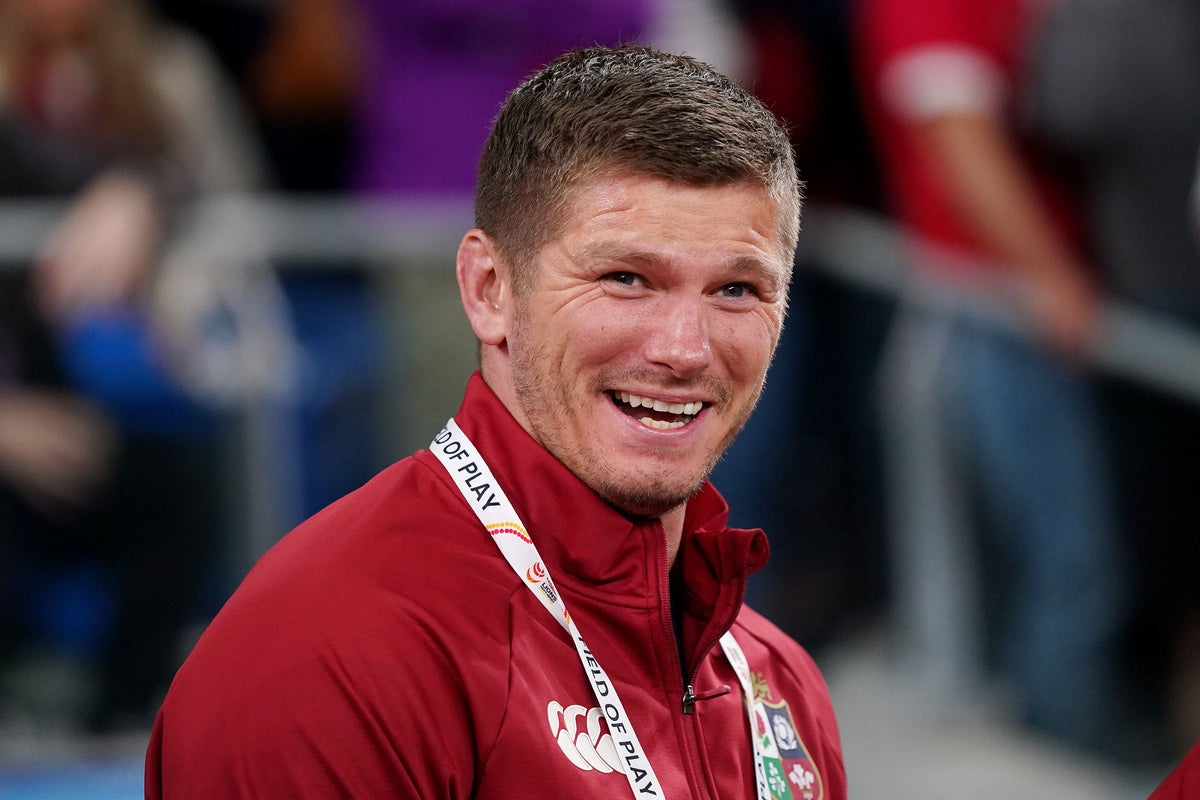 Owen Farrell Captains British Lions in Final Tour Match Melbourne