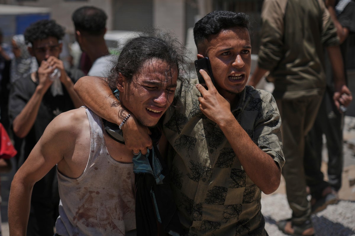 Photos show Gaza's deadliest day for Palestinians looking for food after more than 80 are killed