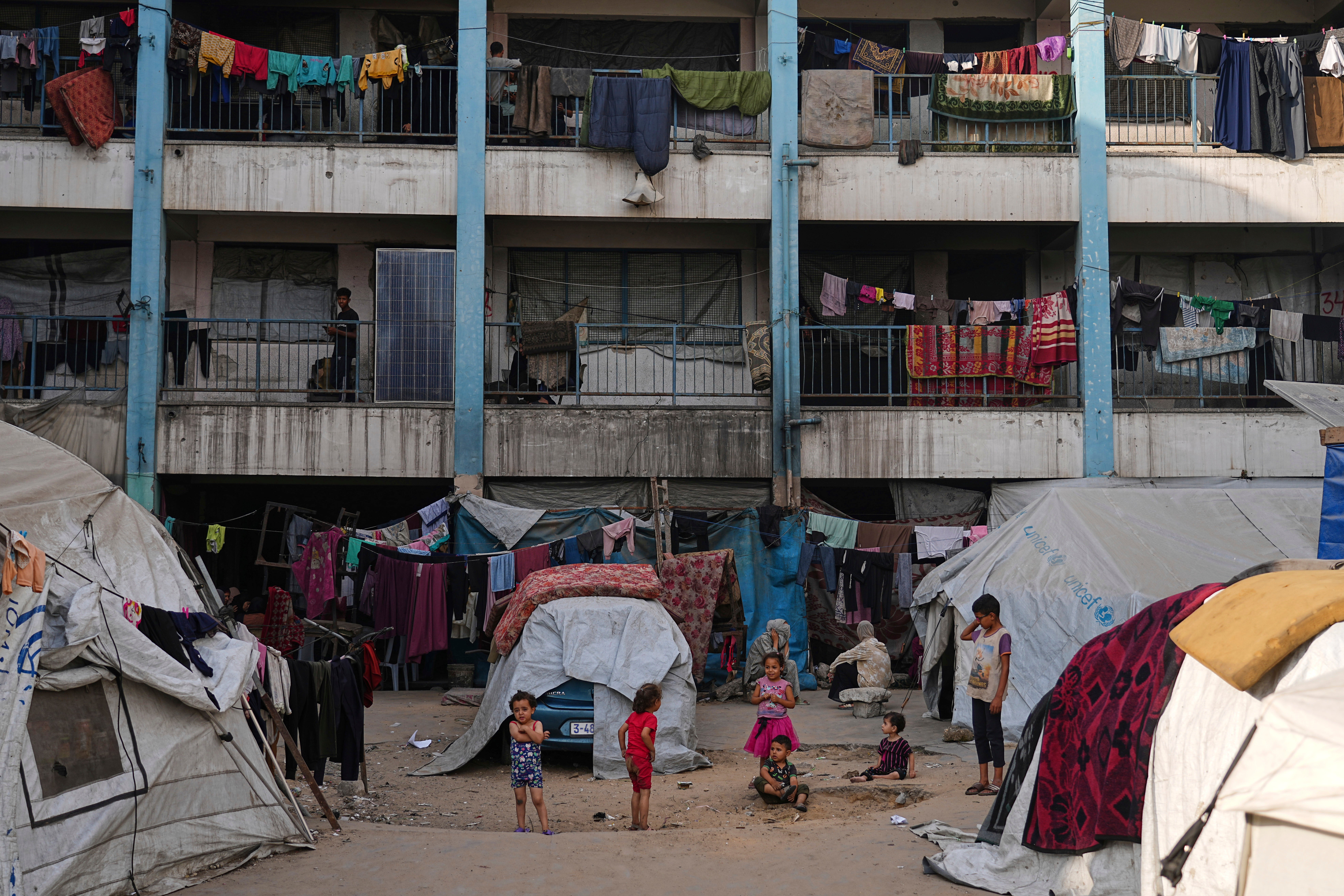 ORIENTE MEDIO-GUERRAS-GAZA-ESCUELAS