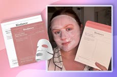 Planes always wreck my skin but this collagen face mask kept me hydrated for 14 hours