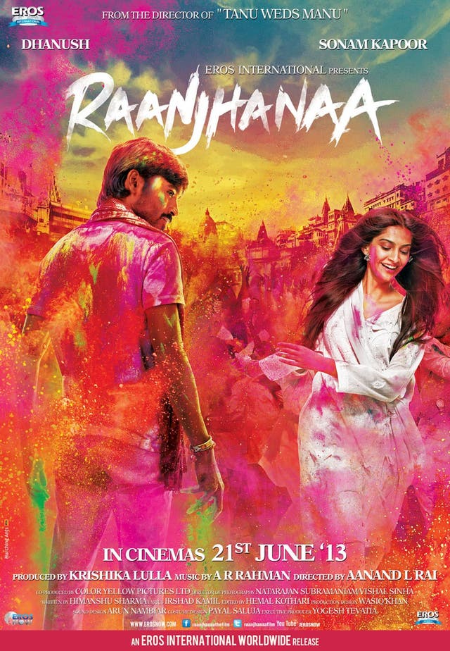 <p>Raanjhanaa features a Hindu boy in Varanasi who harbours a lifelong love for a Muslim girl from his neighbourhood</p>