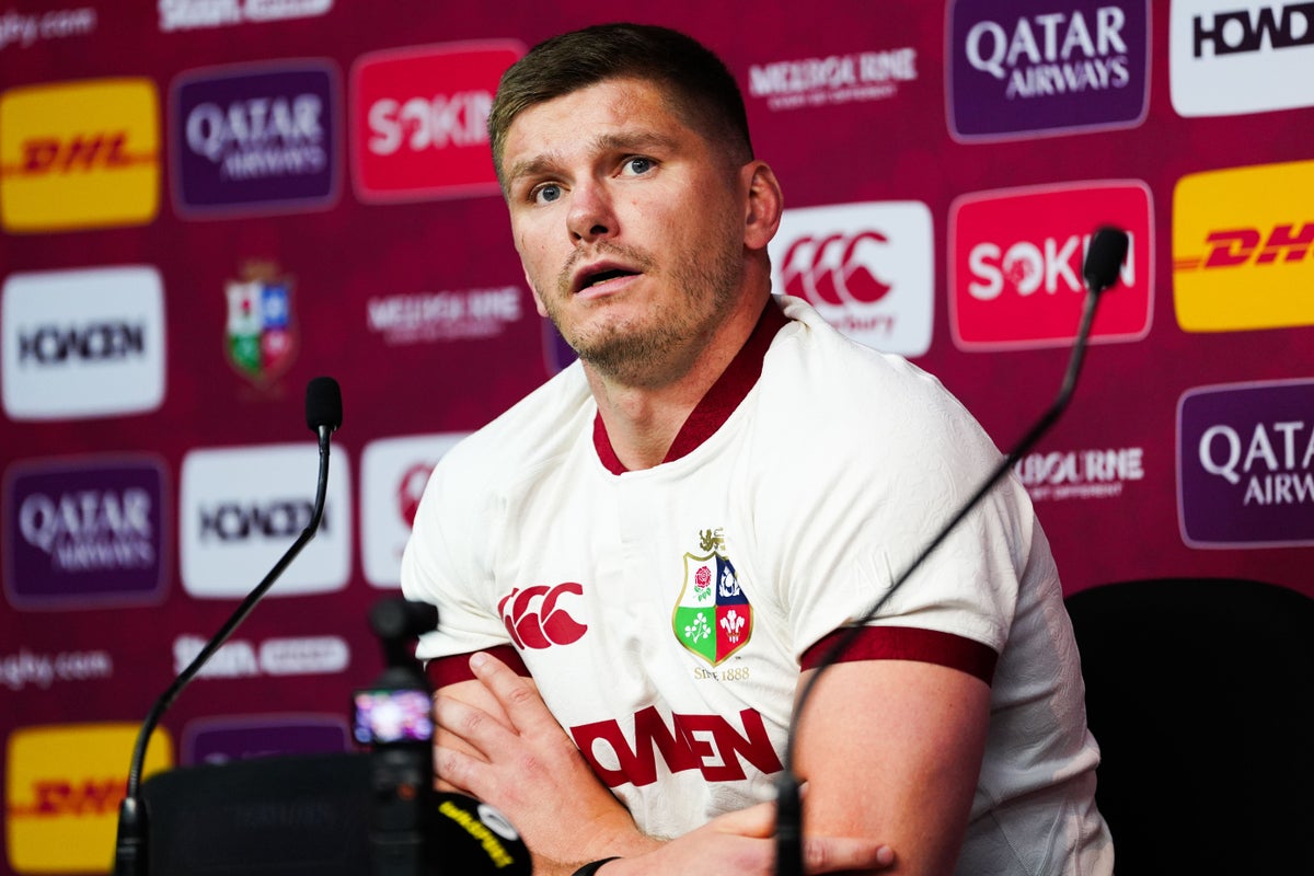 Owen Farrell Captains British and Irish Lions in 2025 Australia Tour Midweek Match