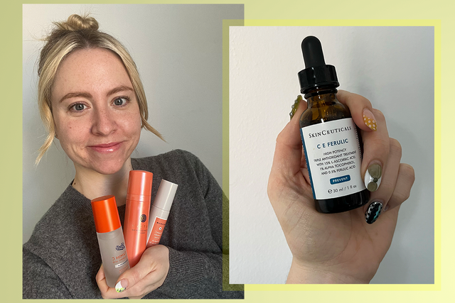 <p>A good vitamin C serum will work as an antioxidant, neutralising free radicals from sources such as UV rays and pollution</p>