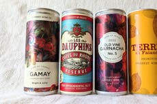 Why canned wine is finally worth drinking – and 13 of the best to try