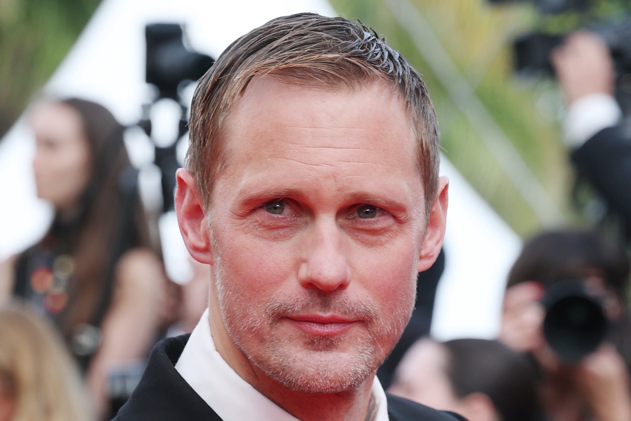 Alexander Skarsgard at the Cannes Film Festival in May 2025