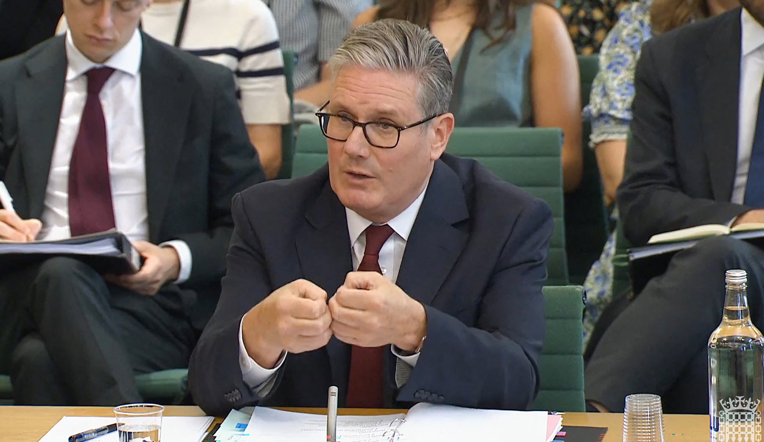 Starmer has condemned the starvation of Gaza