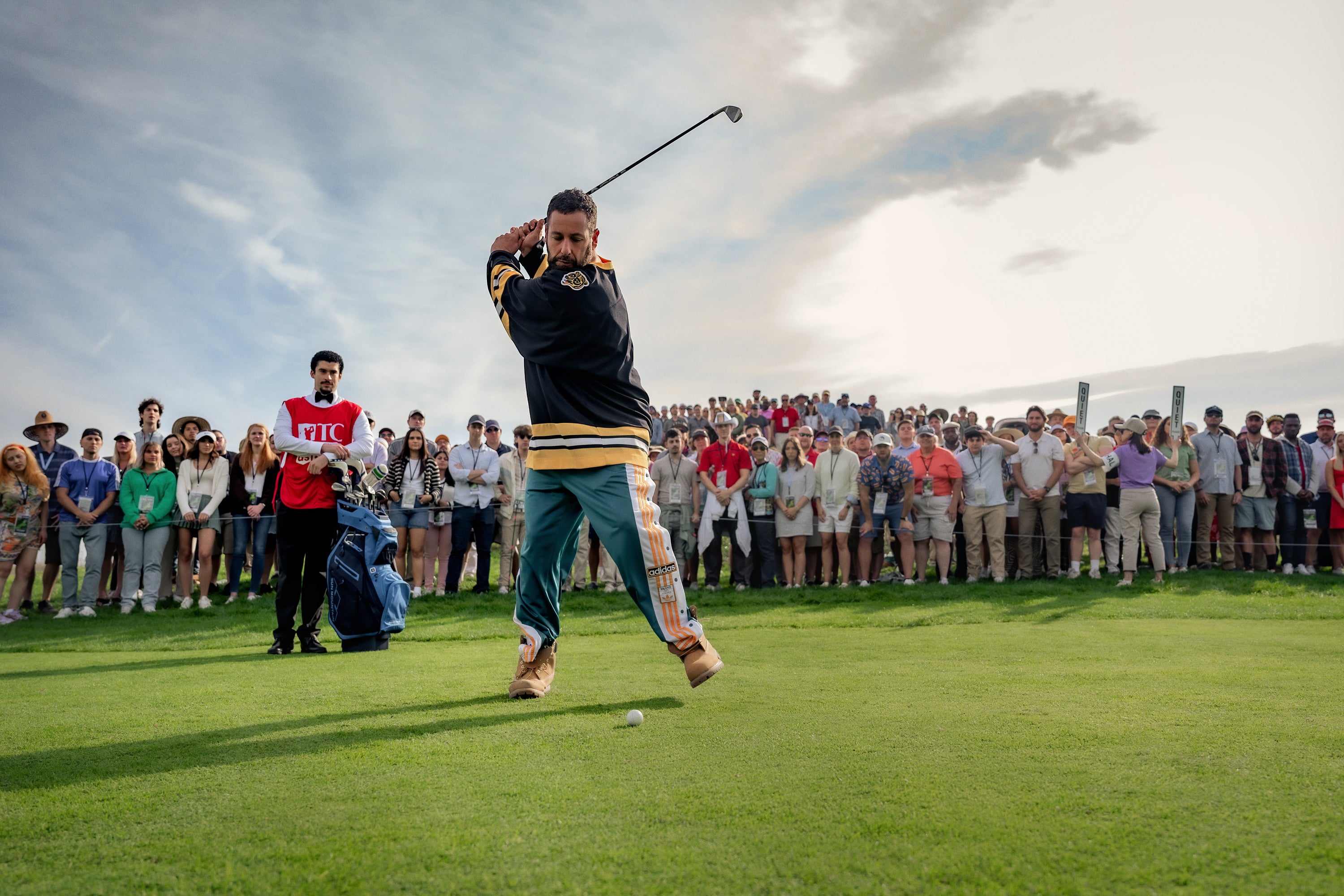 Adam Sandler in Netflix’s ‘Happy Gilmore 2’