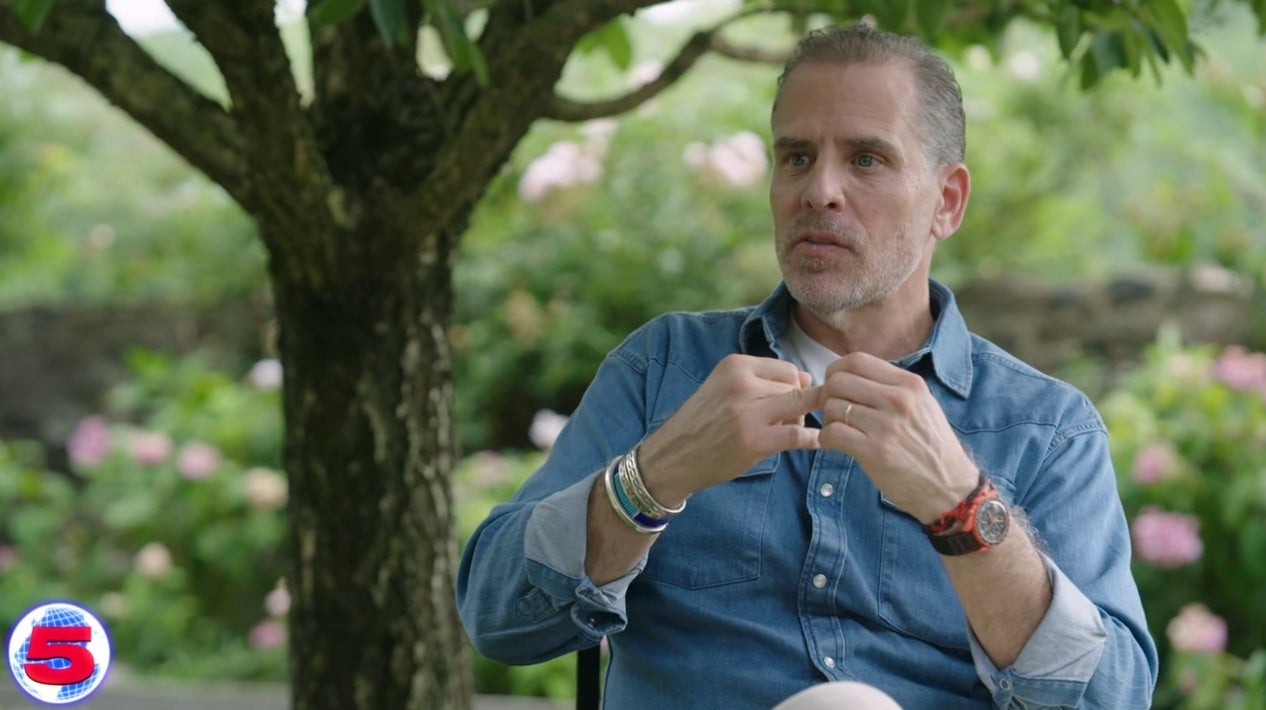 Hunter Biden accused George Clooney of buying his way into political relevance during a fiery interview appearance