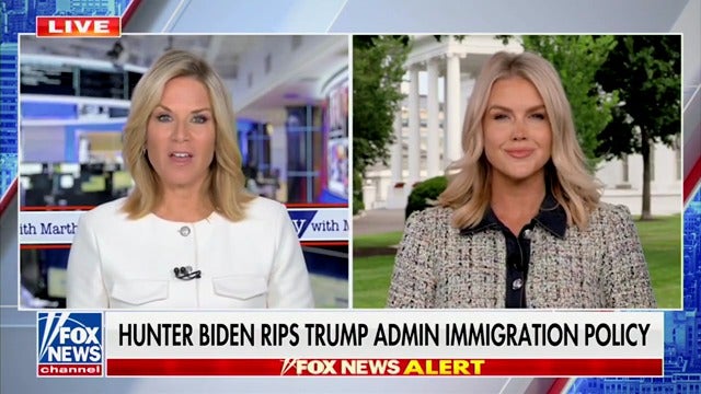 Rather than ask Karoline Leavitt any questions about her boss' lawsuit against Fox News' owner or her ban against the Wall Street Journal for reporting on Trump's alleged Epstein letter, Martha MacCallum instead wanted to get a reaction to Hunter Biden's latest comments