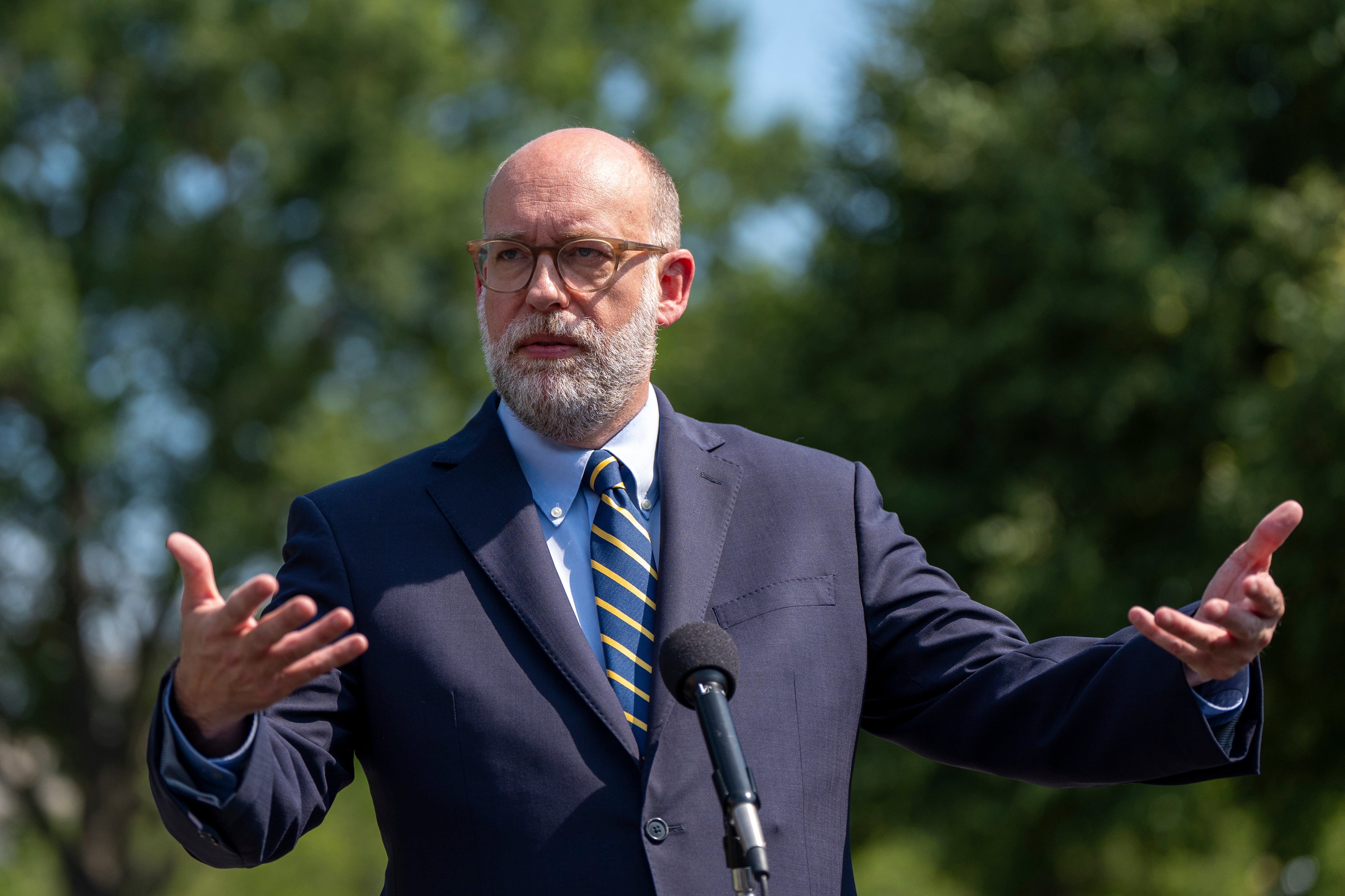 White House Office of Management and Budget director Russell Vought has been ordered to restore public data that disclosed how federal agencies are using taxpayer funds