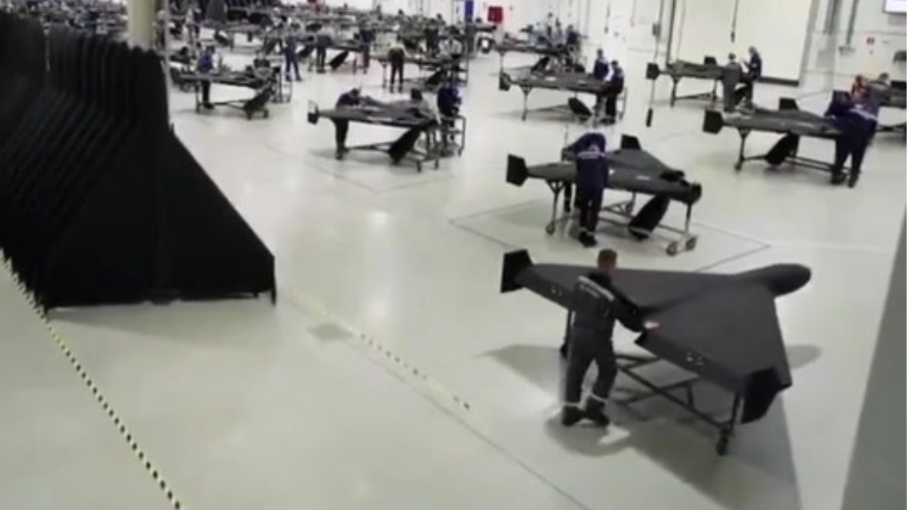 <p>Inside Russia’s suicide drone factories as Putin ramps up weapon production to pound Ukraine
</p>