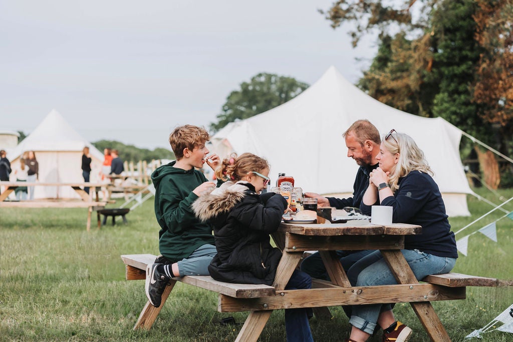 Harry's Field is set in amongst ancient woodland in the heart of the New Forest National Park