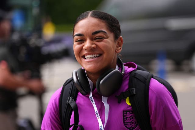 Jess Carter is set to play for England against Italy despite being targeted with online racist abuse (Bradley Collyer/PA)