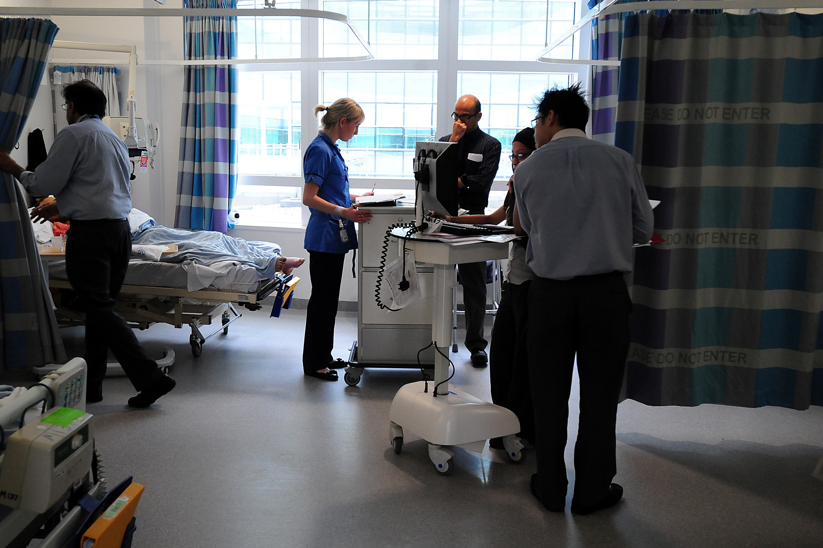 A strike by resident doctors is due to begin on Friday (Rui Vieira/PA)