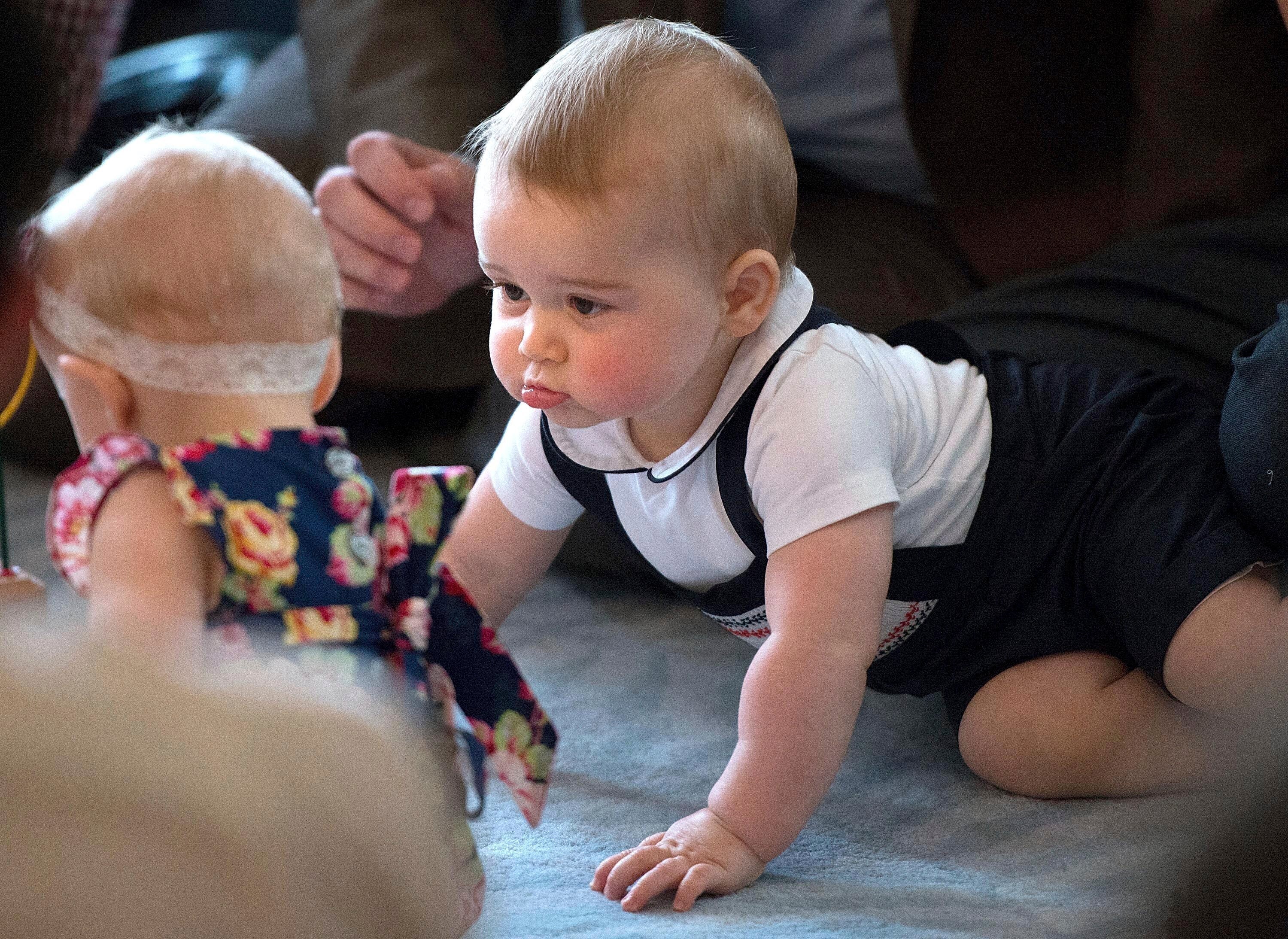 Britain Royals Prince George