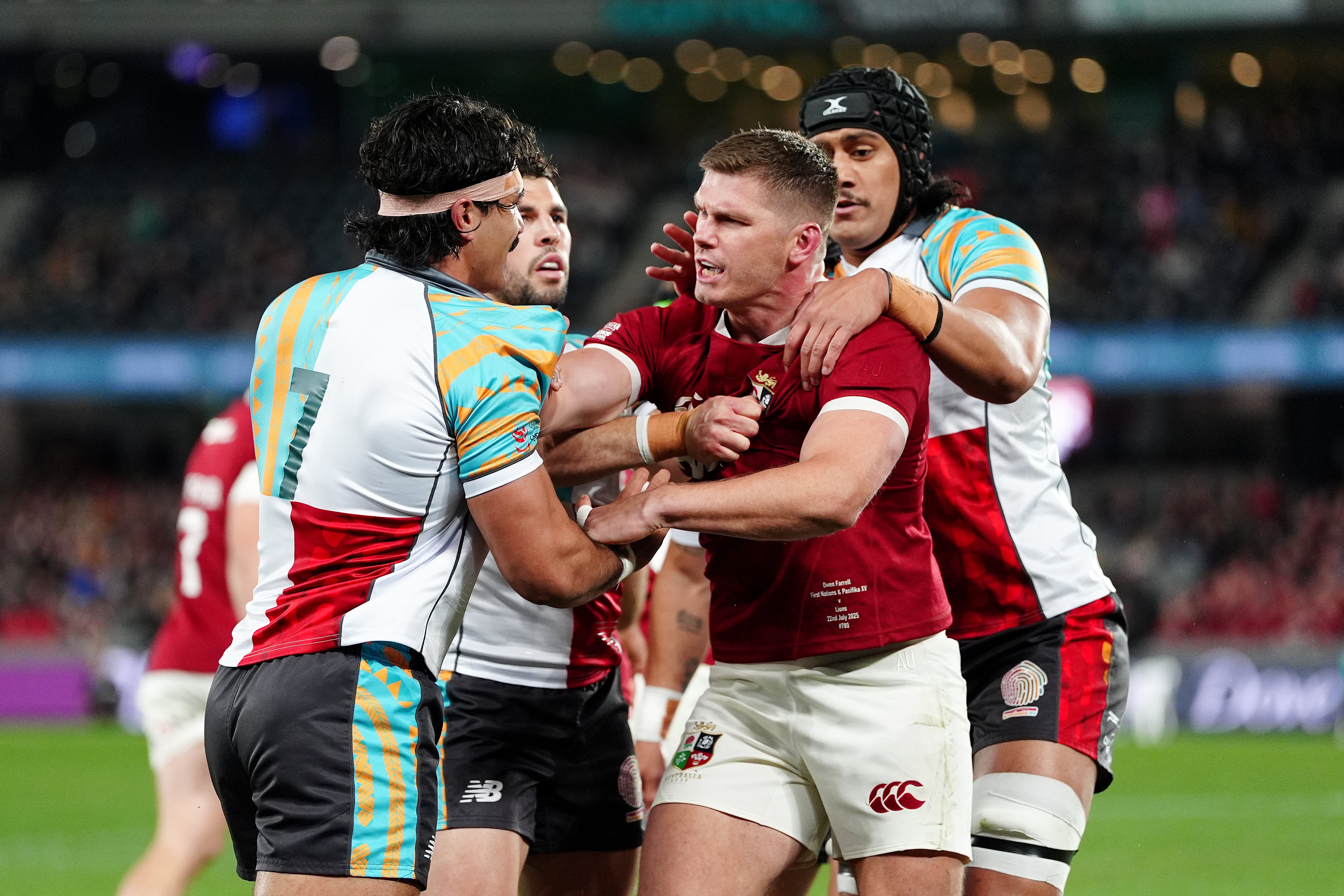 First Nations and Pasifika XV v British and Irish Lions - Qatar Airways Lions Tour 2025 - Marvel Stadium
