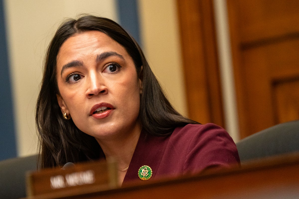 AOC Bronx Office Vandalized After Vote Against Israel Aid Amendment