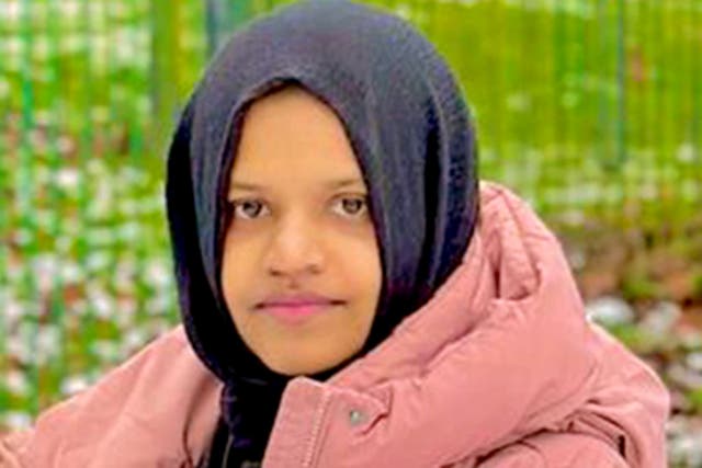 Kulsuma Akter’s family said her death has left a ‘deep and painful void in our lives’ (West Yorkshire Police/PA)