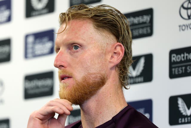 Ben Stokes again voiced his frustration with over rate punishments (Richard Sellers/PA)