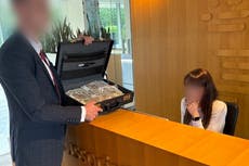 Crystal Palace ultras deliver suitcase of fake money to Uefa HQ in protest to Europa League ruling