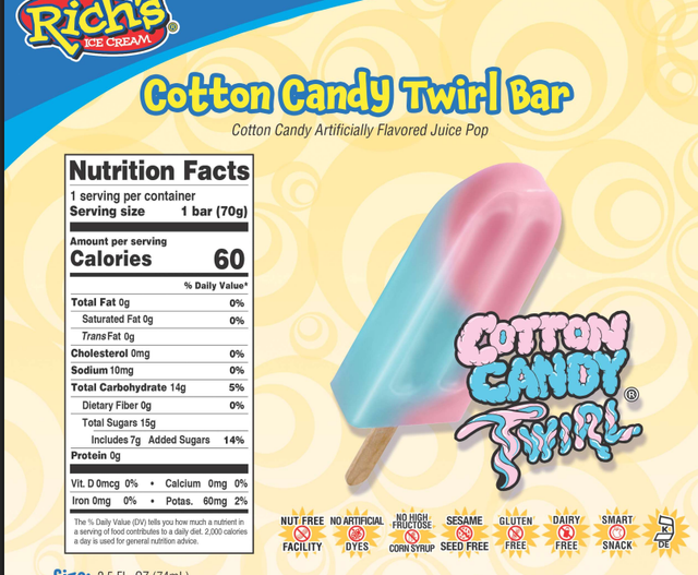 <p>Rich Ice Cream Co. is recalling more than 110,292 cases of its various ice cream bars.</p>