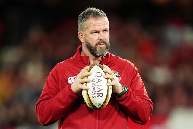 Andy Farrell’s Lions (David Davies/PA)
