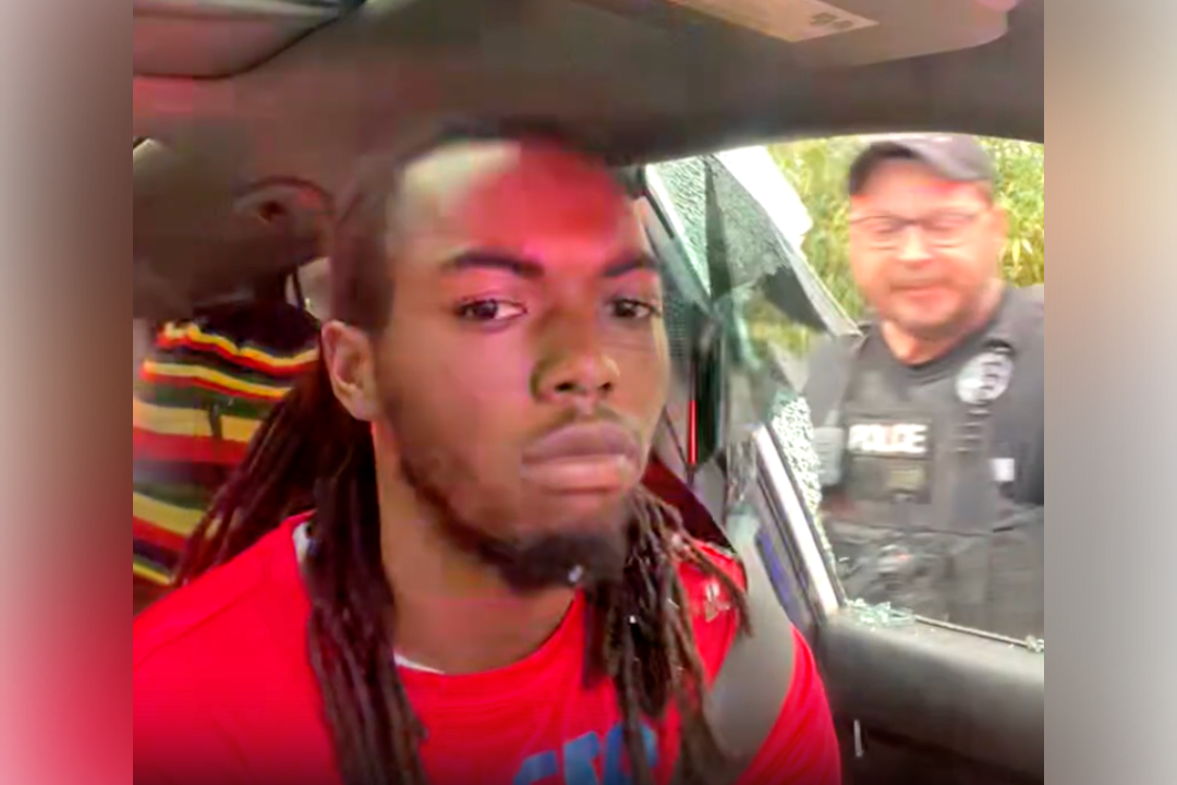 <p>William McNeil was struck by a Jacksonville County police officer during a traffic stop, cell phone footage shows</p>