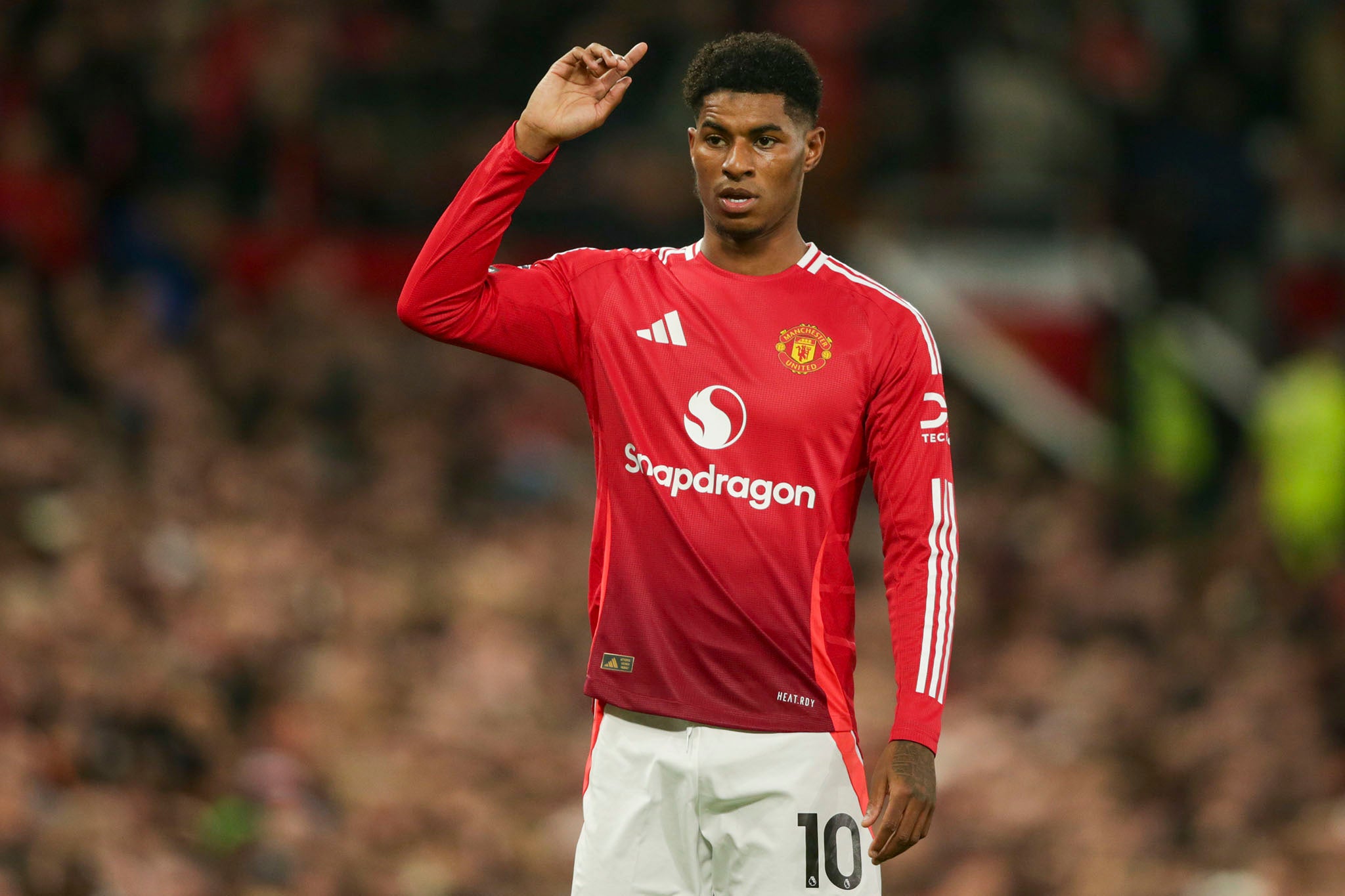 <p>Marcus Rashford has left Manchester United on a loan move to Barcelona</p>