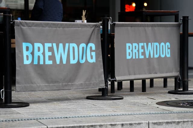 <p>Brewdog has said it will shut 10 of its UK bars</p>