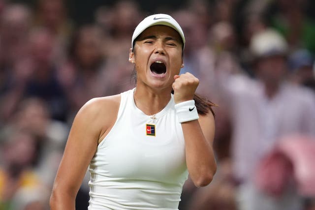 Emma Raducanu (pictured) clinched a valuable win over Marta Kostyuk in Washington (Adam Davy/PA)