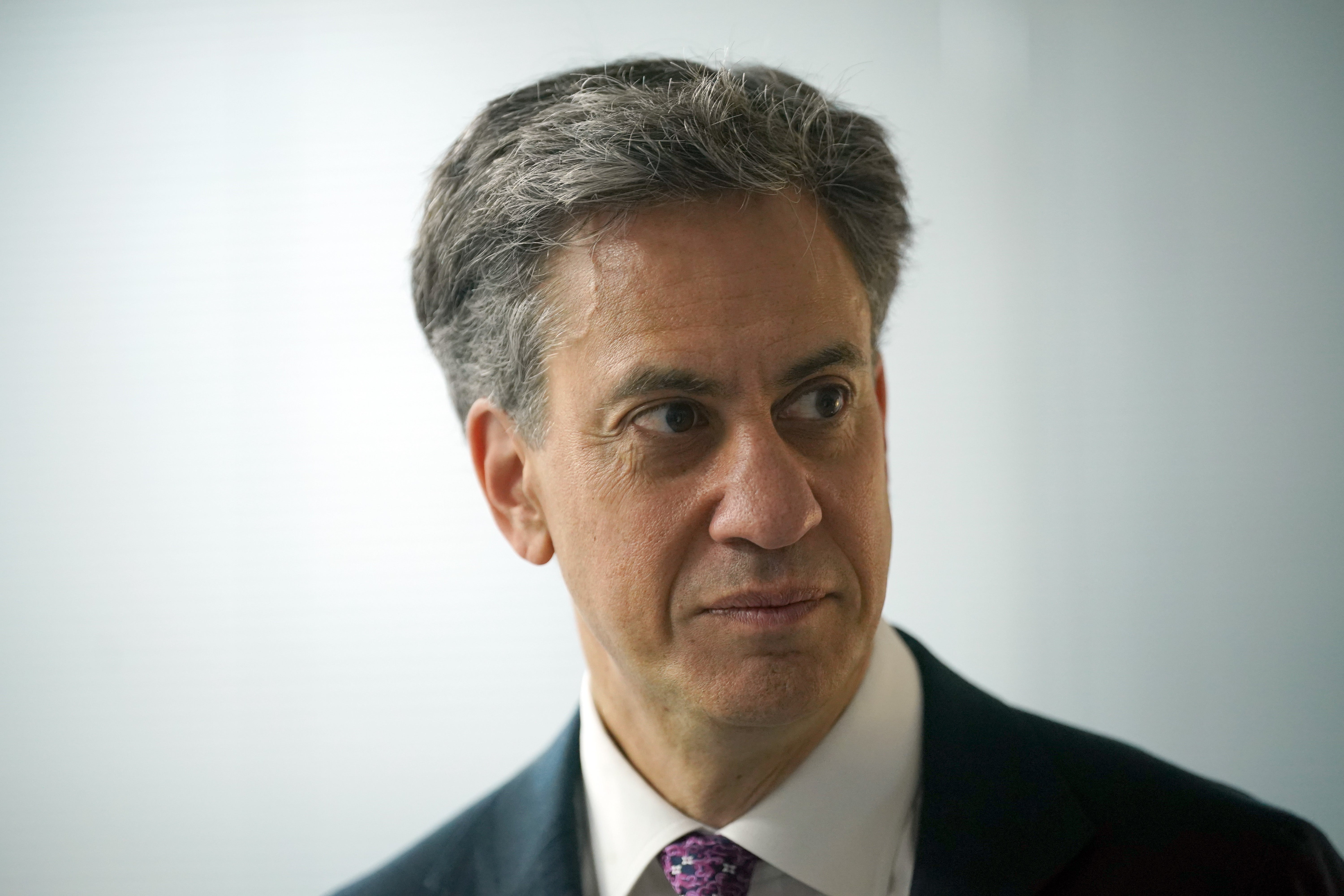 <p>Energy Secretary Ed Miliband </p>