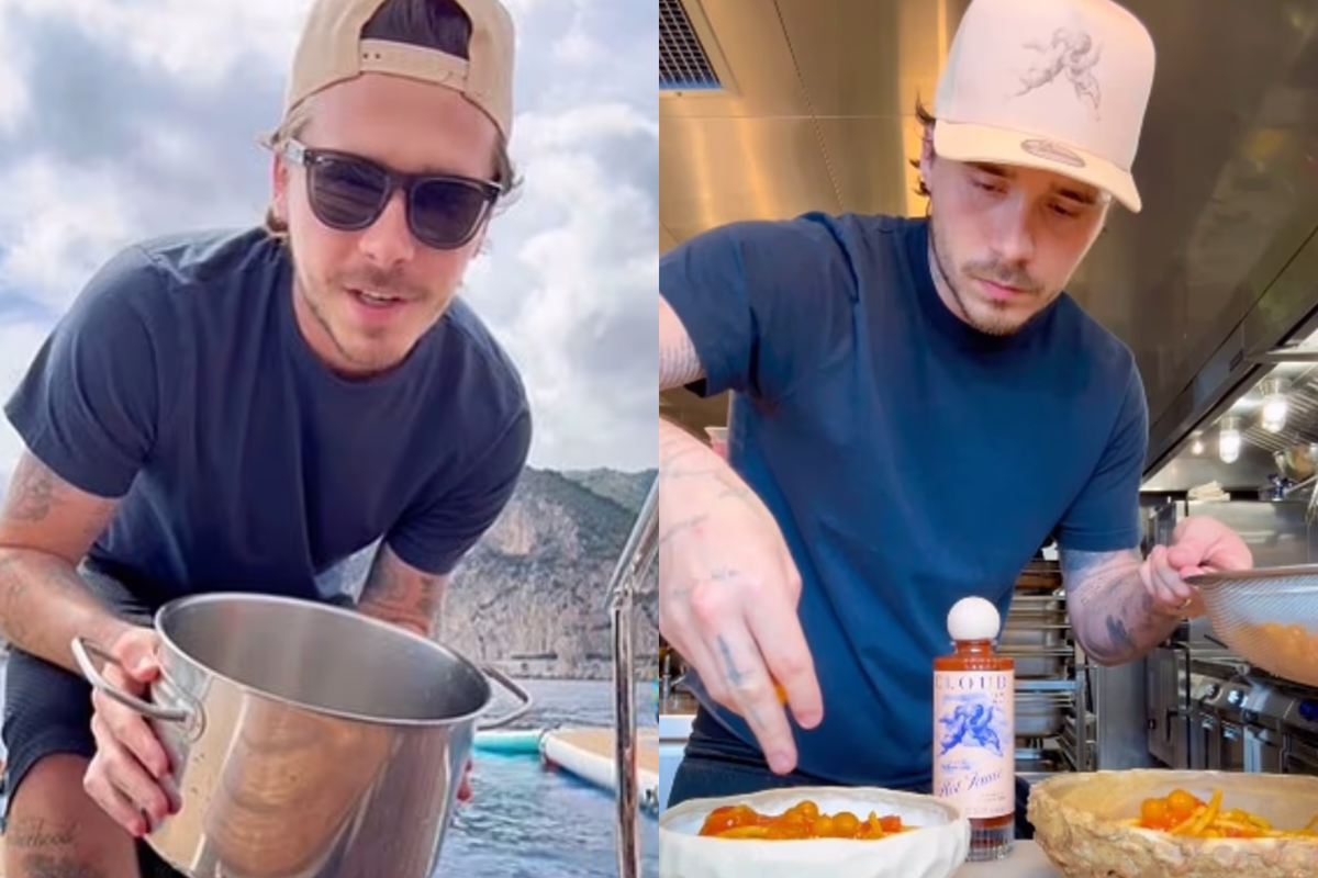 Brooklyn Beckham shocks fans with ‘disgusting’ cooking technique