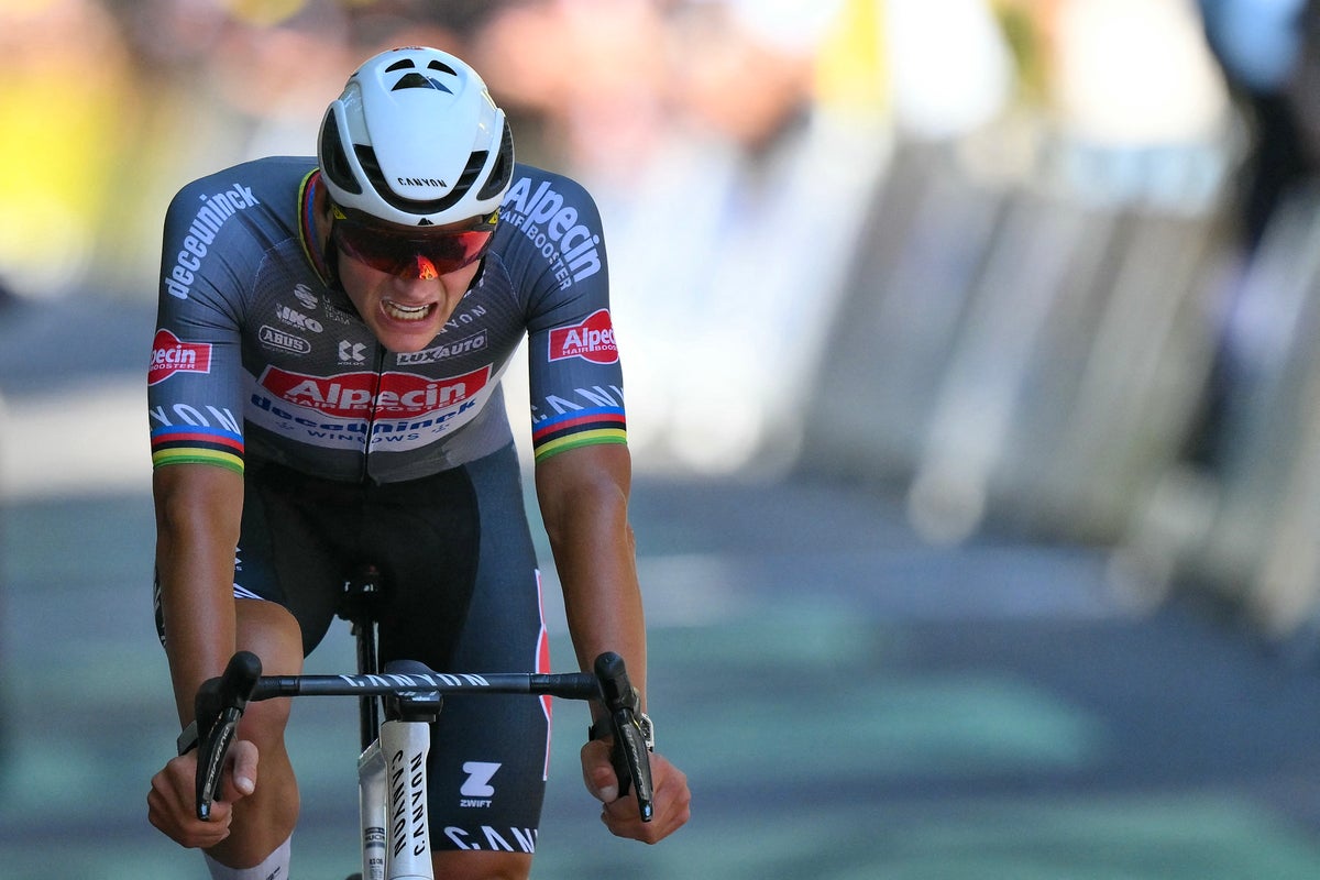 Tour de France 2025 live: Mathieu van der Poel abandons ahead of Stage 16 battle on route to Mont Ventoux
