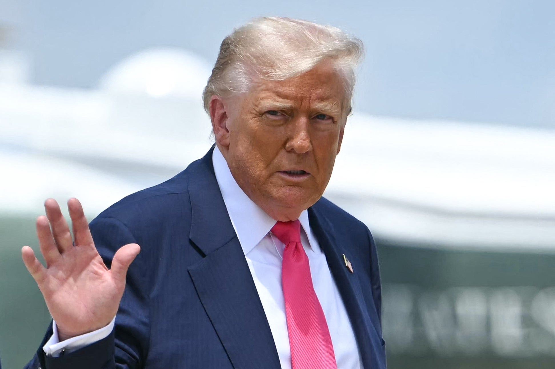 "It's there, he's guilty. This was treason," Trump said of Obama in the Oval Office Tuesday, following his administration's claims that the former president was involved in a conspiracy to keep him out of the White House