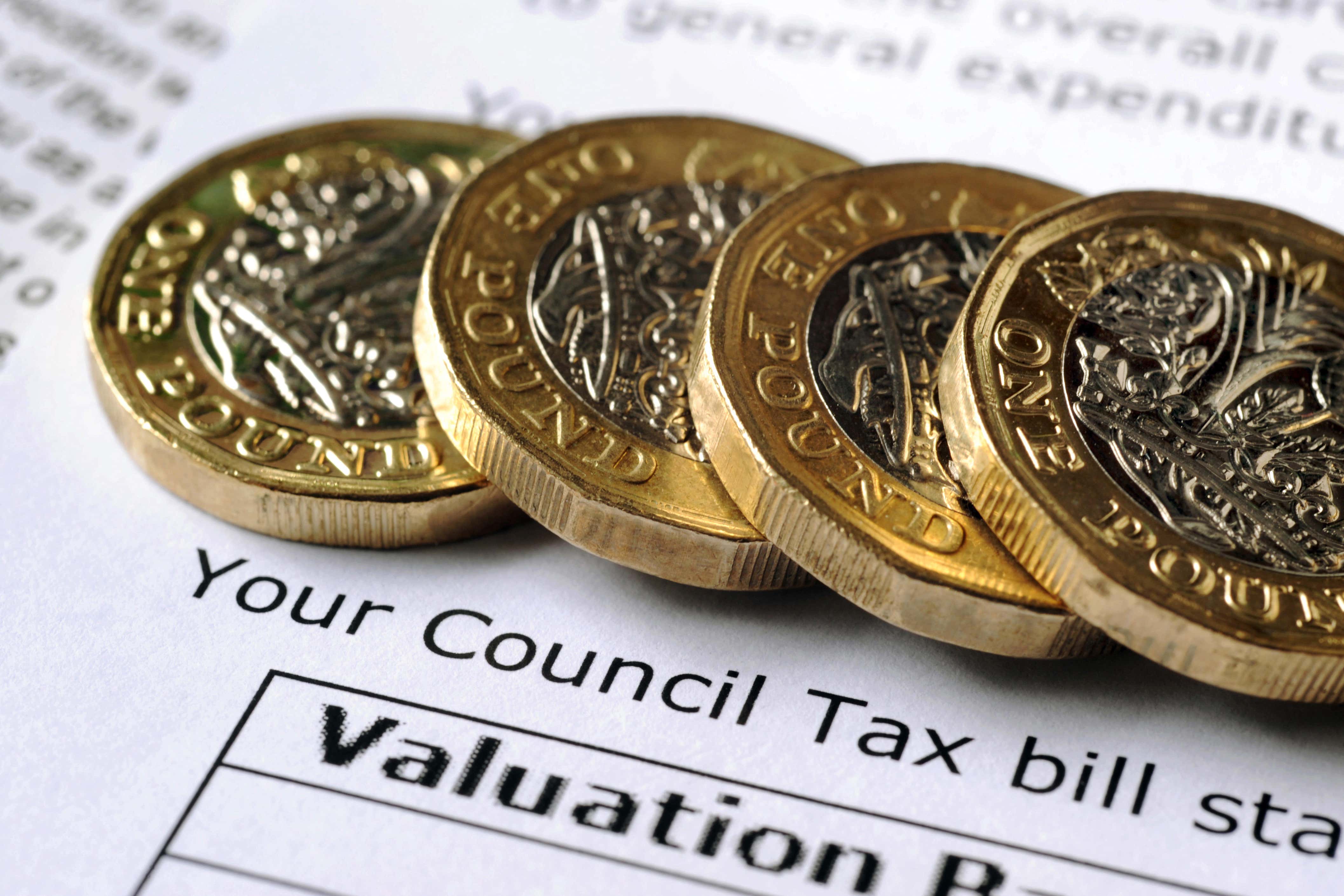 Council tax bands in England are still based on property values of 1991
