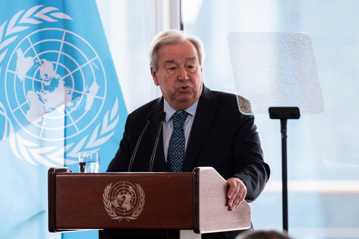 Fossil fuels are ‘running out of road’ as world enters new energy era, says UN chief