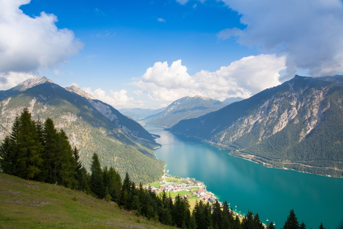 Mother’s horror as her newborn baby plunges 160ft down mountain in pram