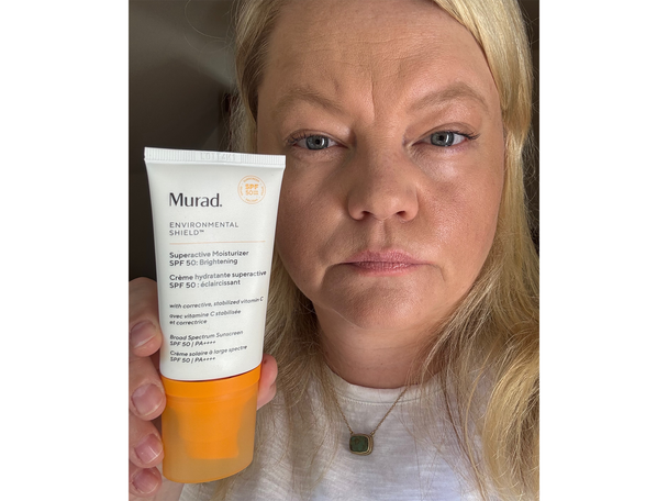 Murad superactive moisturiser SPF50 brightening review