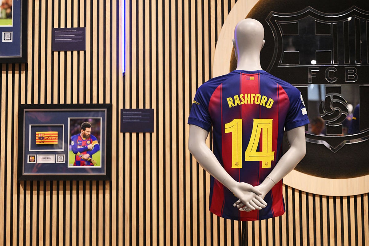 Marcus Rashford‘s Barcelona shirt number confirmed following move