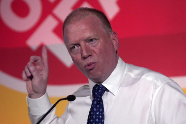 Matt Wrack was formerly head of the Fire Brigade Union (PA)