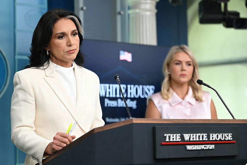 Director of national intelligence Tulsi Gabbard accused Barack Obama of launching a 'coup' over intelligence committee assessments of Russian interference in U.S. elections
