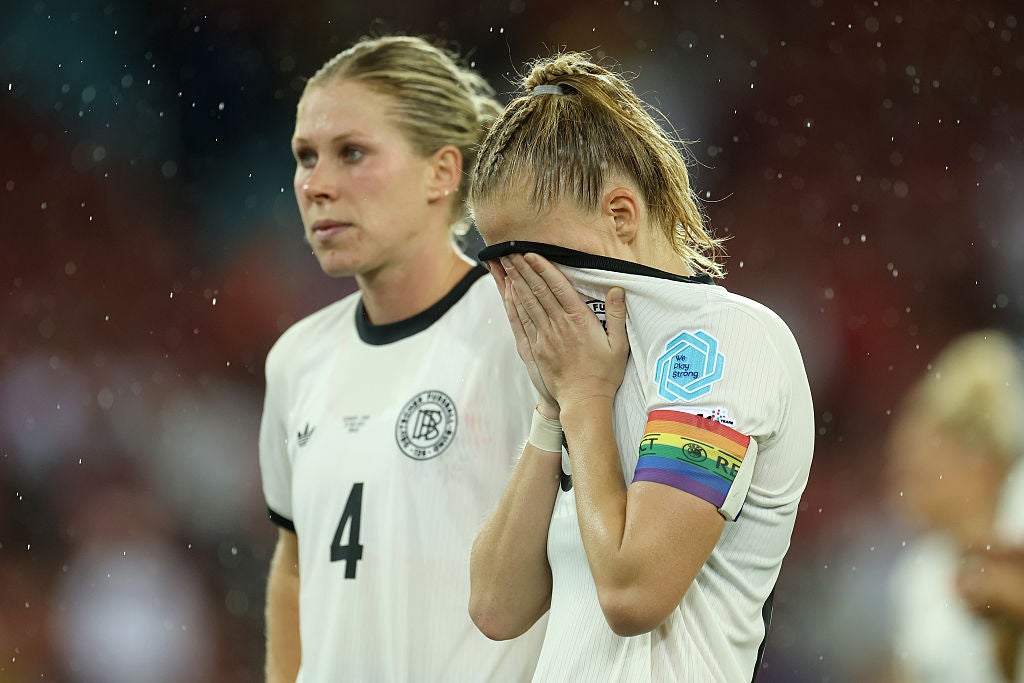 Janina Minge and Rebecca Knaak had put in another resolute performance for Germany